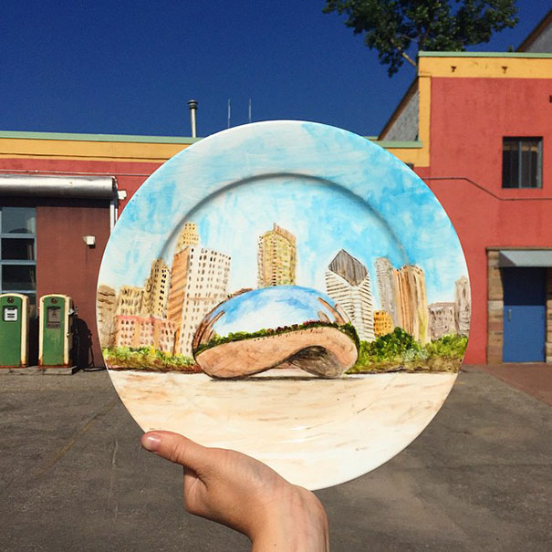My Hyper-Realistic Plate Art That I Call "Plart"
