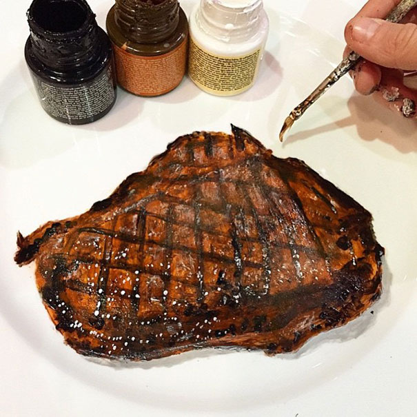 My Hyper-Realistic Plate Art That I Call "Plart" My Hyper-Realistic Plate Art That I Call "Plart"