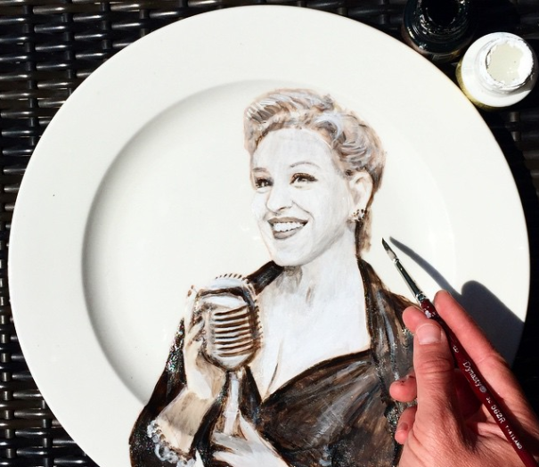 My Hyper-Realistic Plate Art That I Call "Plart"