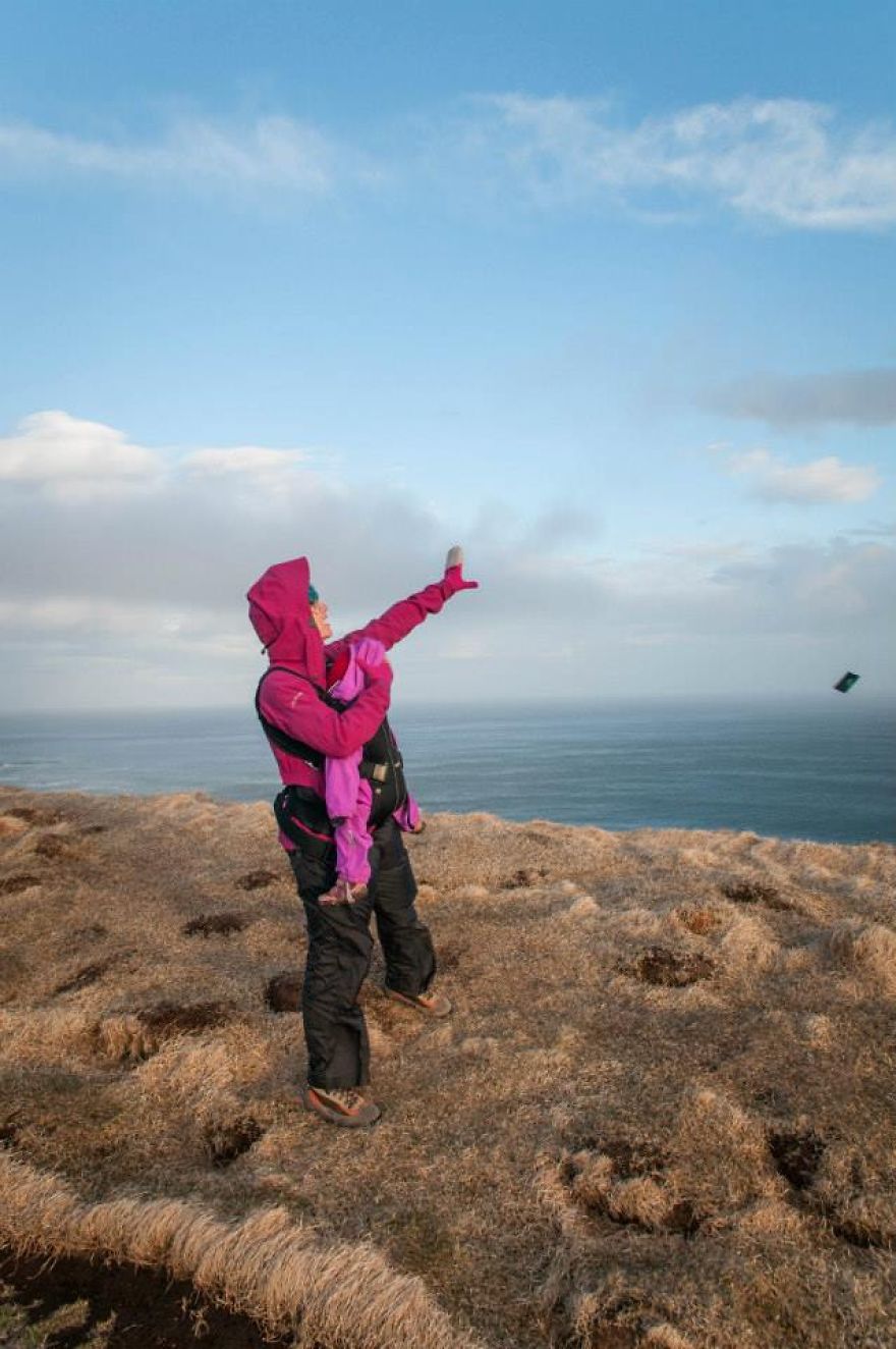 We Travel For Our Dad And Send Him Postcards To Heaven