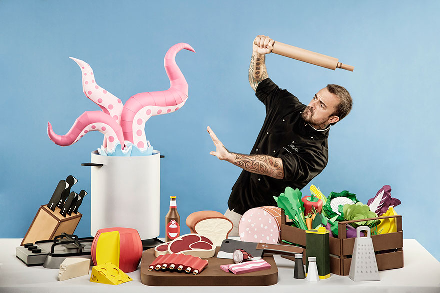 Rock, Scissors And, Of Course, Paper