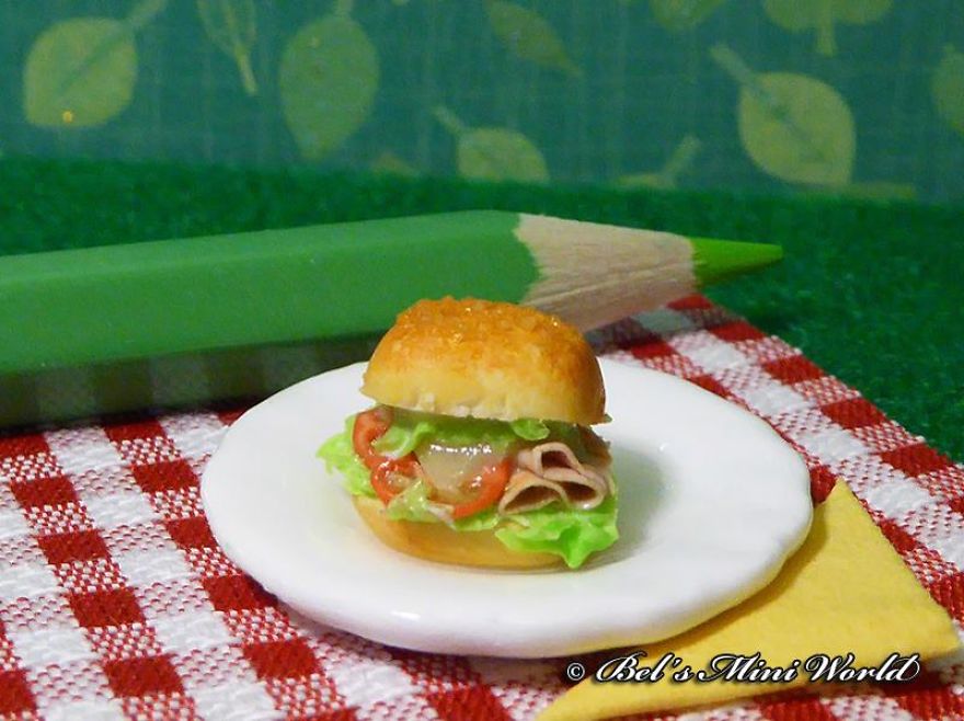 Super Realistic Food Miniature Sculptures For Doll House. Made By Bels Miniworld