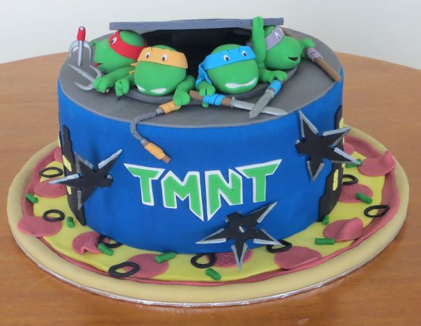 Pepperoni Pizza With The Tmnt