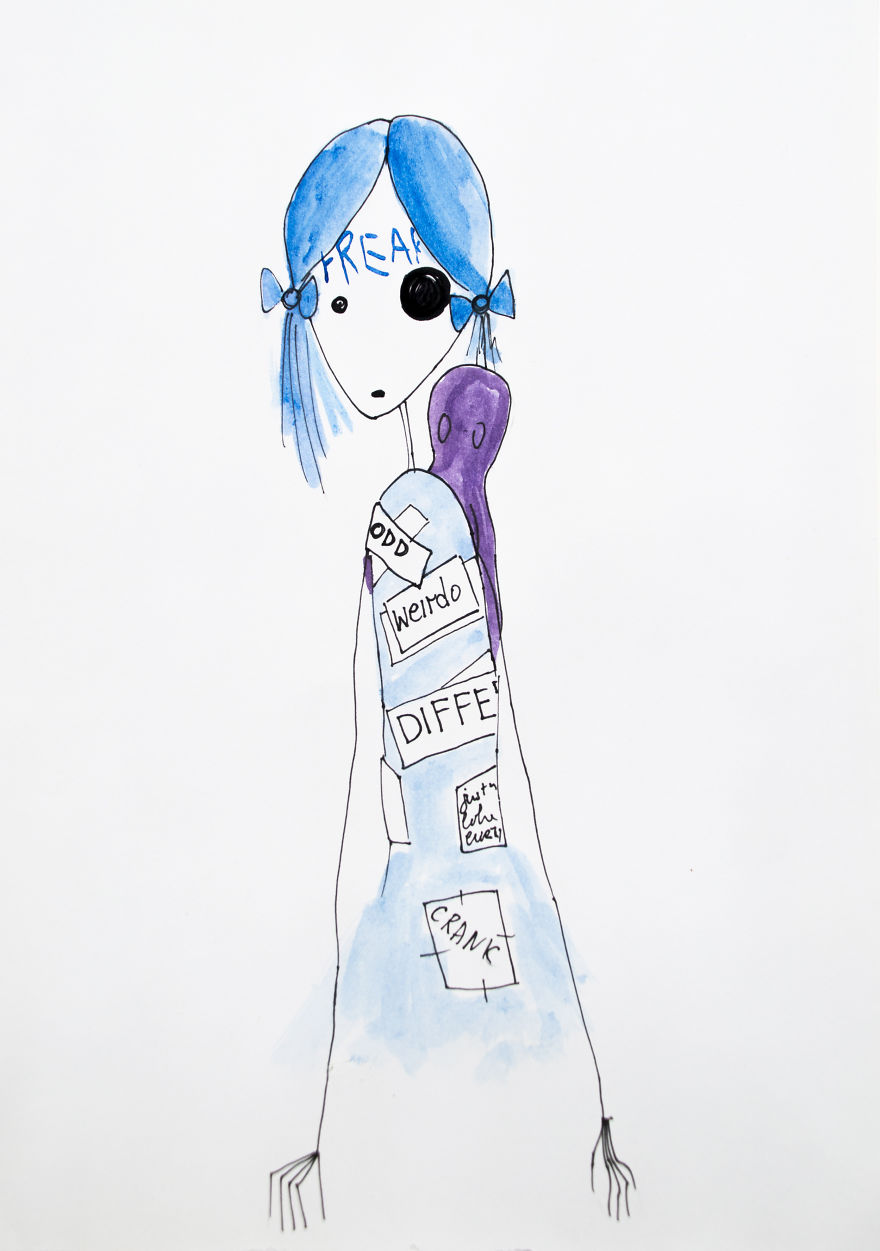 The Girl Who Didn't Know How To Be: The Illustrated Story Of An Autistic Girl