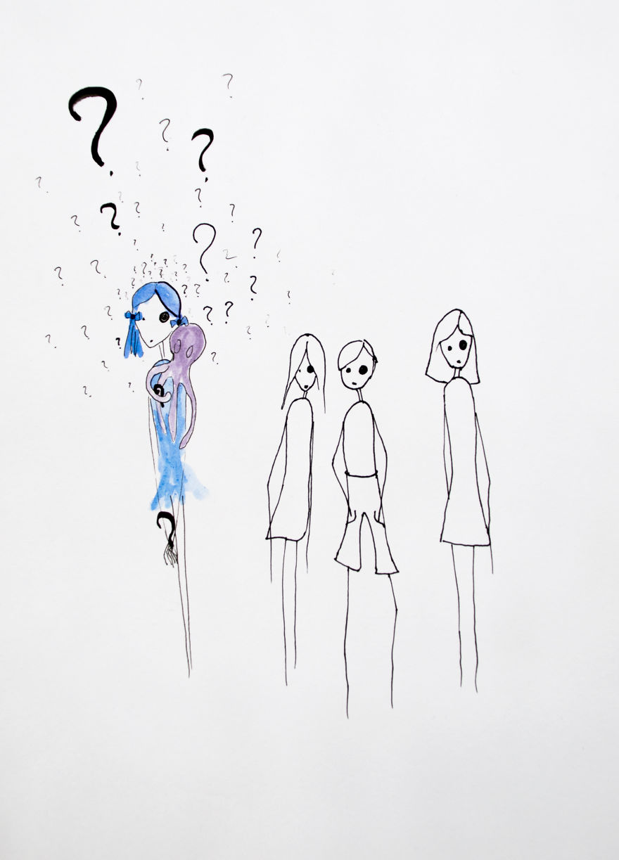 The Girl Who Didn't Know How To Be: The Illustrated Story Of An Autistic Girl