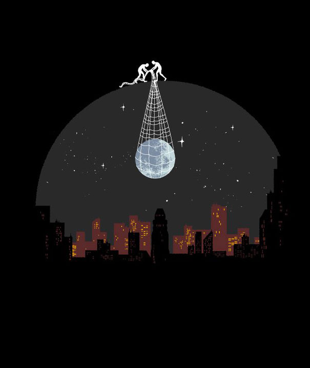 This Is How I Imagine Our Moon's Adventures In Space