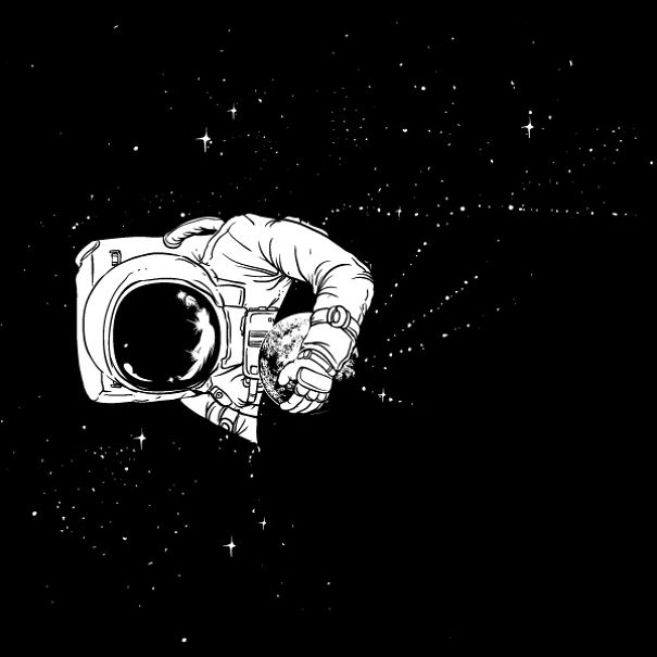 This Is How I Imagine Our Moon's Adventures In Space