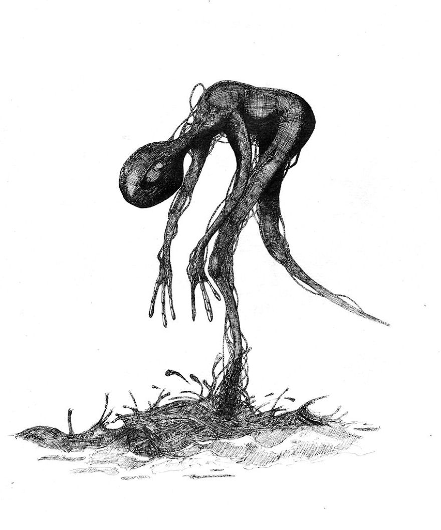 Chaos Of The Mind: My Illustrations Drawn With Fineliner