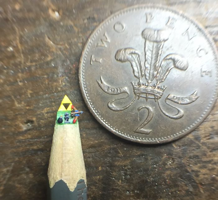 I Carve Little Sculptures Into The Tips Of Pencils I Carve Little Sculptures Into The Tips Of Pencils