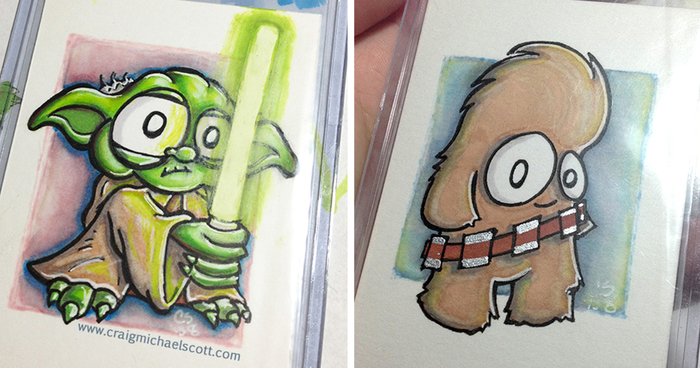 I Make Star Wars Characters Irresistibly Adorable