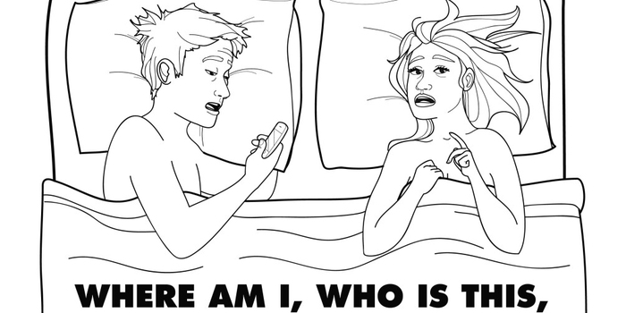 Coloring Book For Grown-Ups Mocks Adult Life