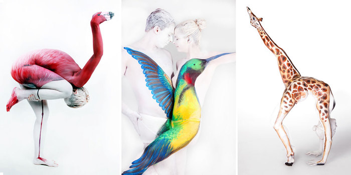 22 Stunning Examples Of Animal Body Art