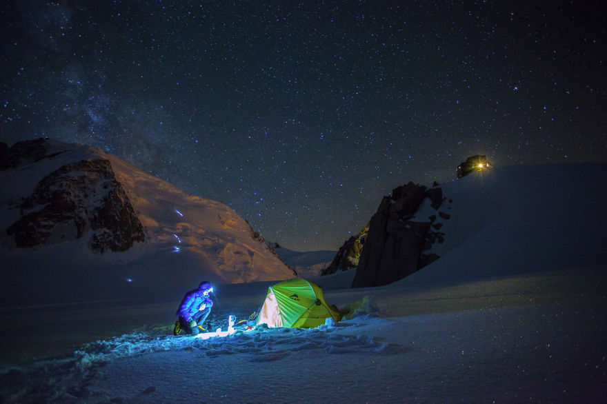 A Postcard With Adrenaline: I Photograph People Climbing In The Alps