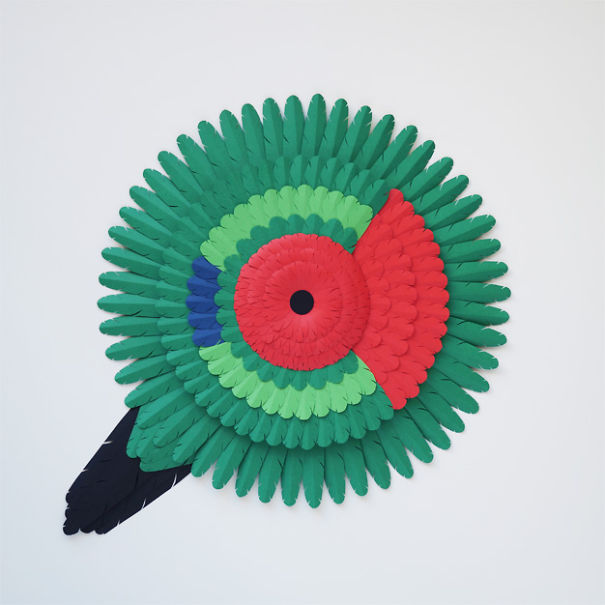 My Paper Art Inspired By Australian Birds