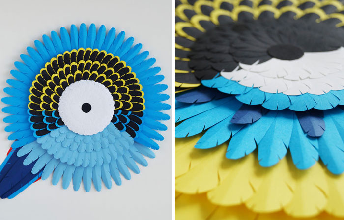 My Paper Art Inspired By Australian Birds