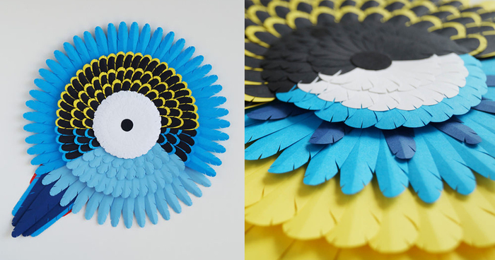 My Paper Art Inspired By Australian Birds