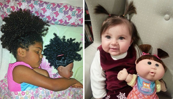 48 Babies Who Look Just Like Their Toy Dolls