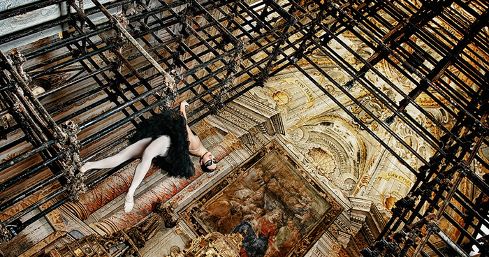My Dance Project Inside An Old Church Inspired By A Black Swan