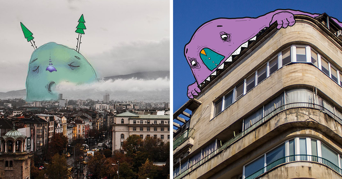 Lazy Monsters Take Over Sofia, Bulgaria