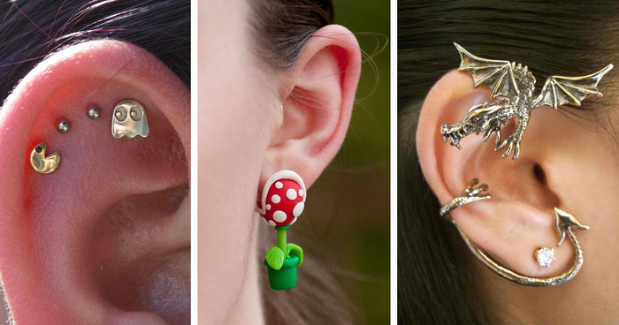 120 Of The Most Creative Earrings For Geeky Girls