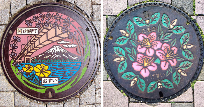 I Found Some Beautiful Japanese Manhole Covers During My Last Trip There