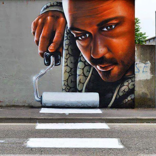 Interactive Street Art In Italy By Caiffa Cosimo