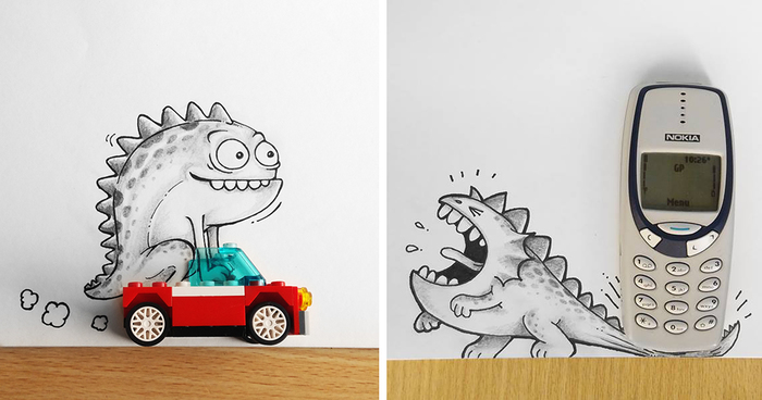 Our Pet Dragon Loves Playing With Everyday Objects