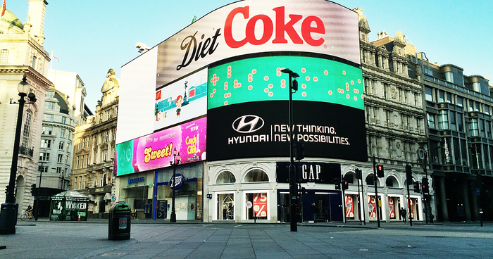 I Rode My Bike Through The Empty Streets On Christmas Day In London