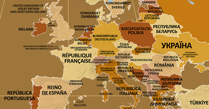 This Map Shows Country Names By How Their People Call Them