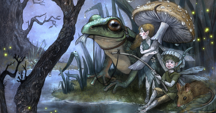 My Illustrations Reveal Hidden World Of Fairies And Magic