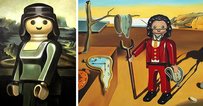 I Reimagine Famous Paintings With Playmobil Figures As Main Characters