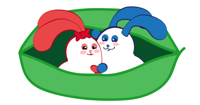 My Blue Bunny Ernest Is A Sheriff Of Vegan Village