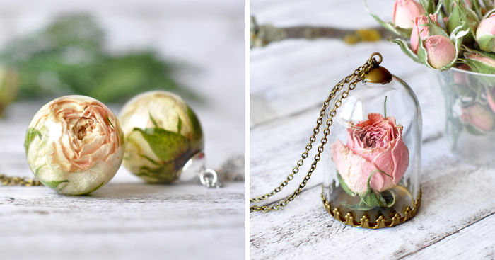 I Make Resin Jewelry With Real Flowers To Brighten Up Your Days