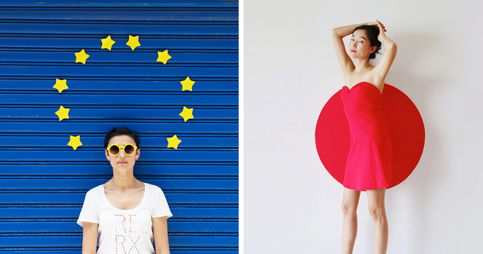 I Find Flags Hiding In The Streets Of Hong Kong