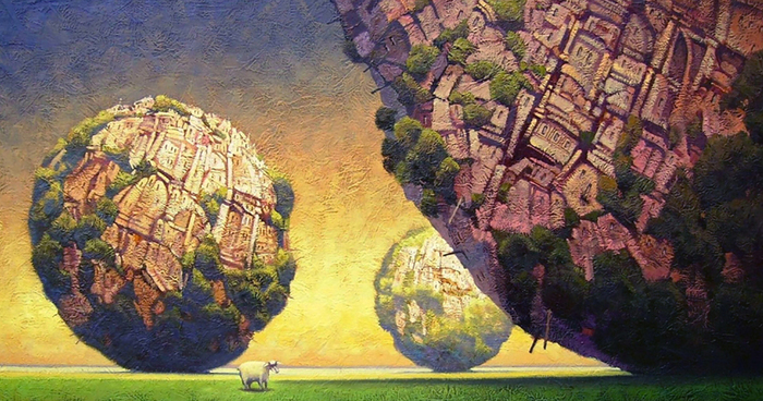 Amazing Floating Worlds By Vytautas Laisonas