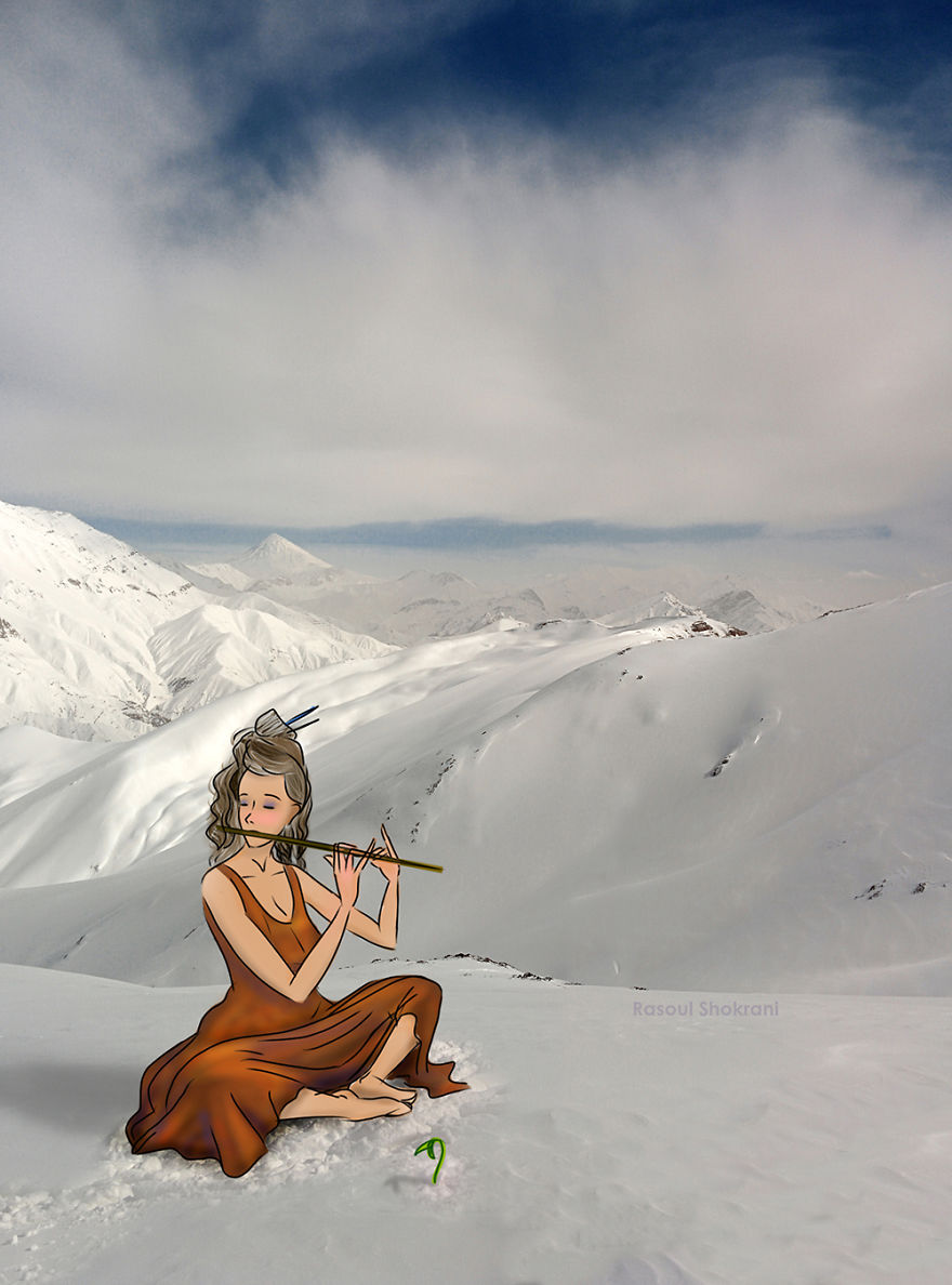 I Travel The World And Doodle On My Photos