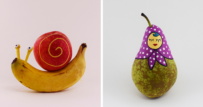 Spanish Artist Plays With Fruit To Make Funny Pictures