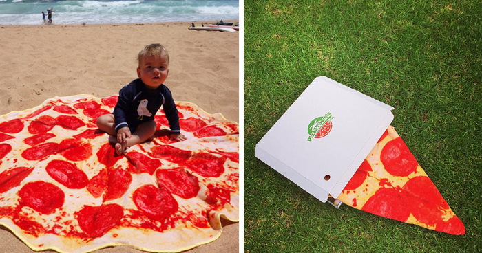 I Was Bored Of Just Putting Pizza In My Mouth So I Invented Pizza Towels