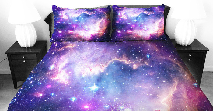 These Galaxy Beddings Will Let You Sleep Among The Stars