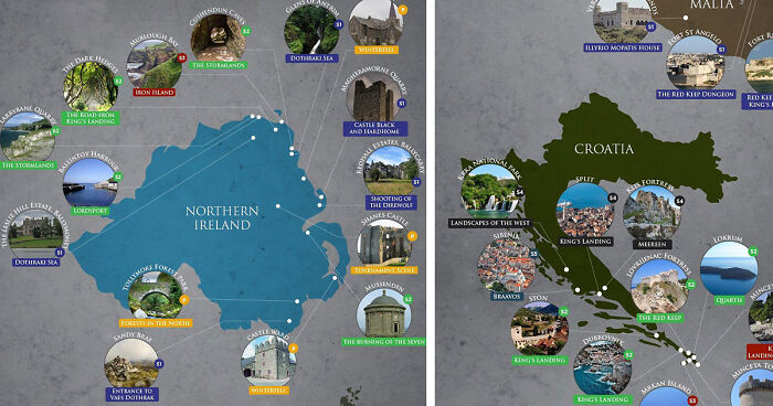 Game Of Thrones Filming Locations In Real Life