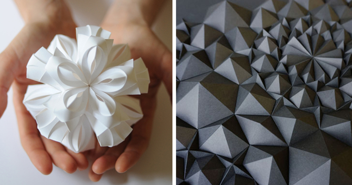 My Geometric Paper Art For Eight Emperors