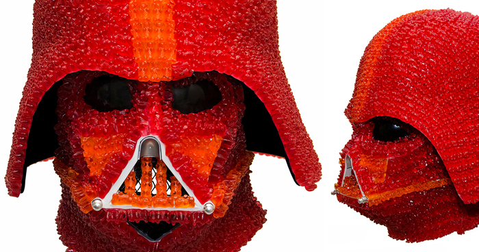Darth Gummy: I Designed Vader’s Helmet With 1,000+ Gummy Bears
