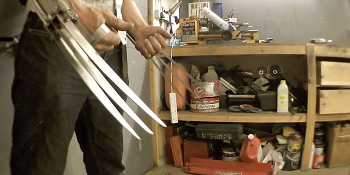Badass British Inventor Builds Real-life Wolverine Claws That Extend And Retract
