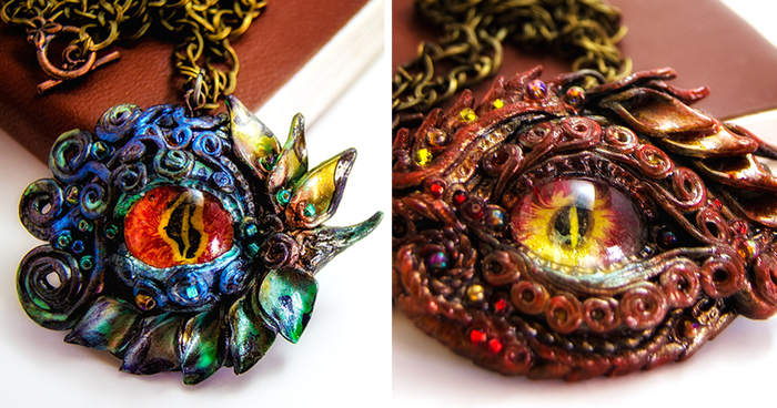My Hand-Made Dragon Eye Jewelry