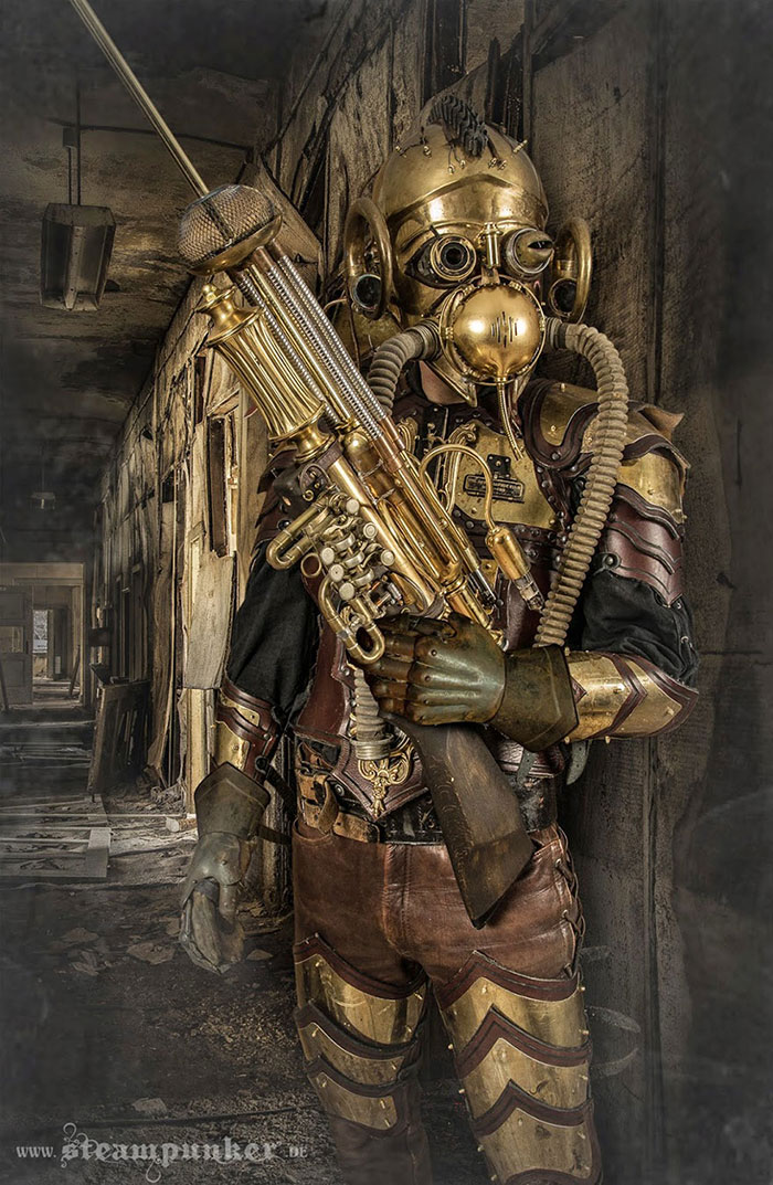 I Hand-Craft Steampunk Costumes From Old Parts For Movies