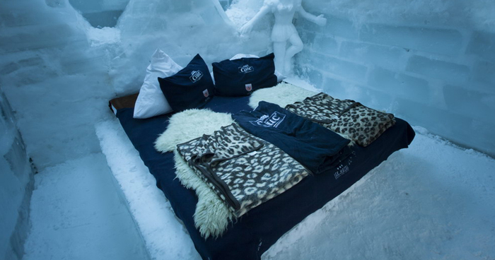 The Ice Hotel On Balea Lake, Romania