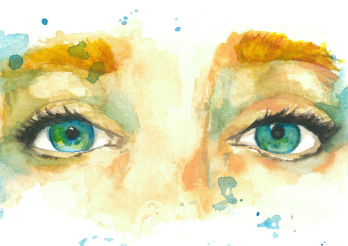I Paint The Eyes Of Vulnerable People To Show That Vulnerability Is OK