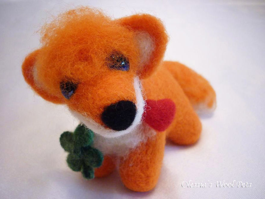 I Felt Cute Wool Animals