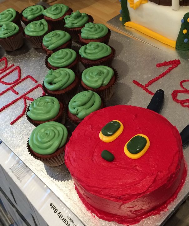 The Very Hungry Caterpillar For My Daughters 1st Birthday