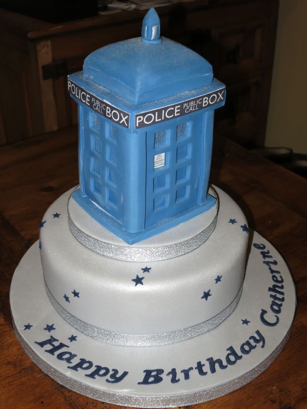 Tardis Birthday Cake - For The Doctor Who Fan In Your Life...
